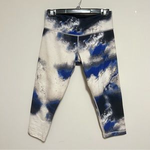 Lululemon Wunder Under Crop Milky Way Multi Legging